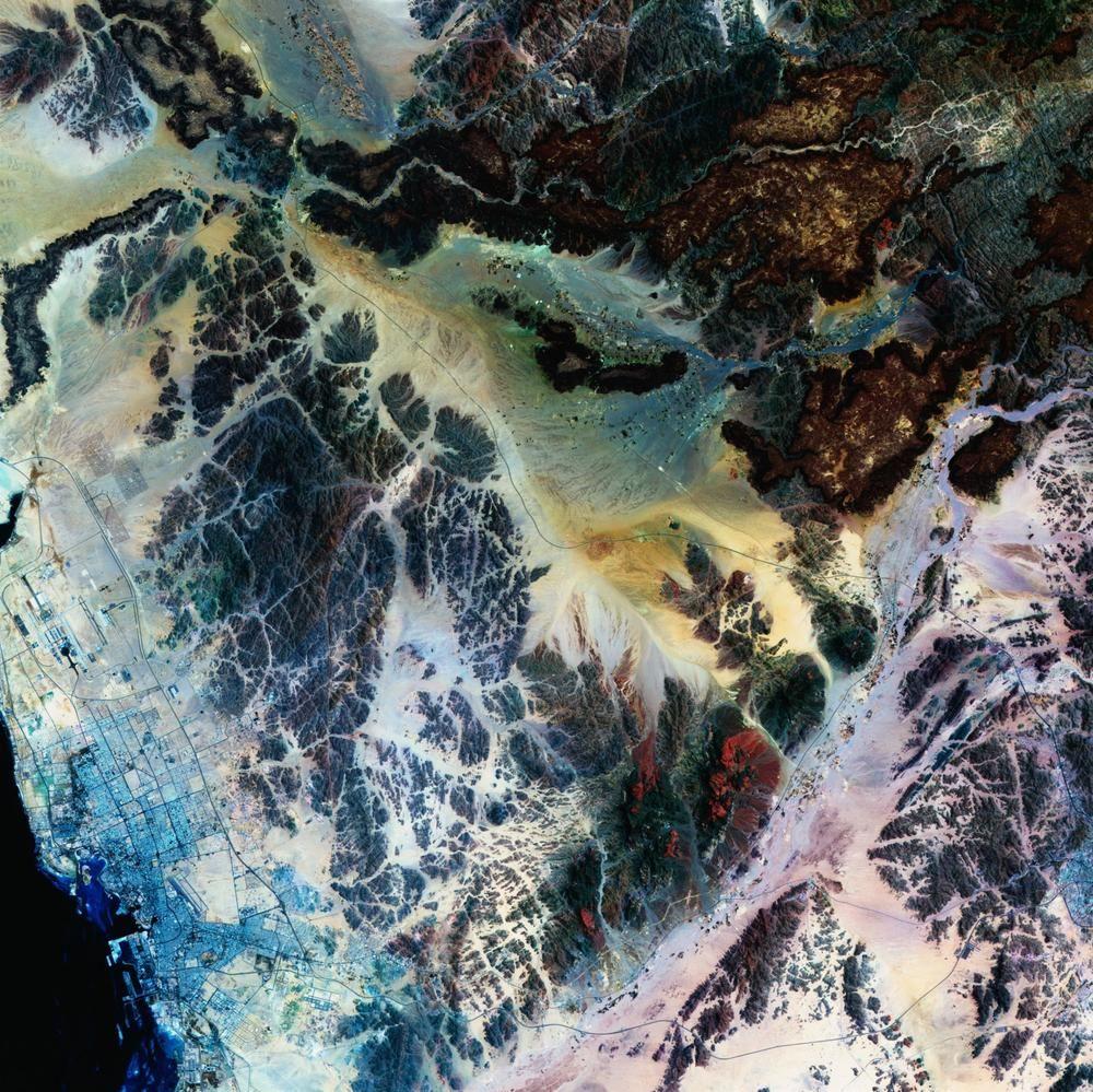 Le Meridien Jeddah Jidá Exterior foto Satellite image of the Great Artesian Basin